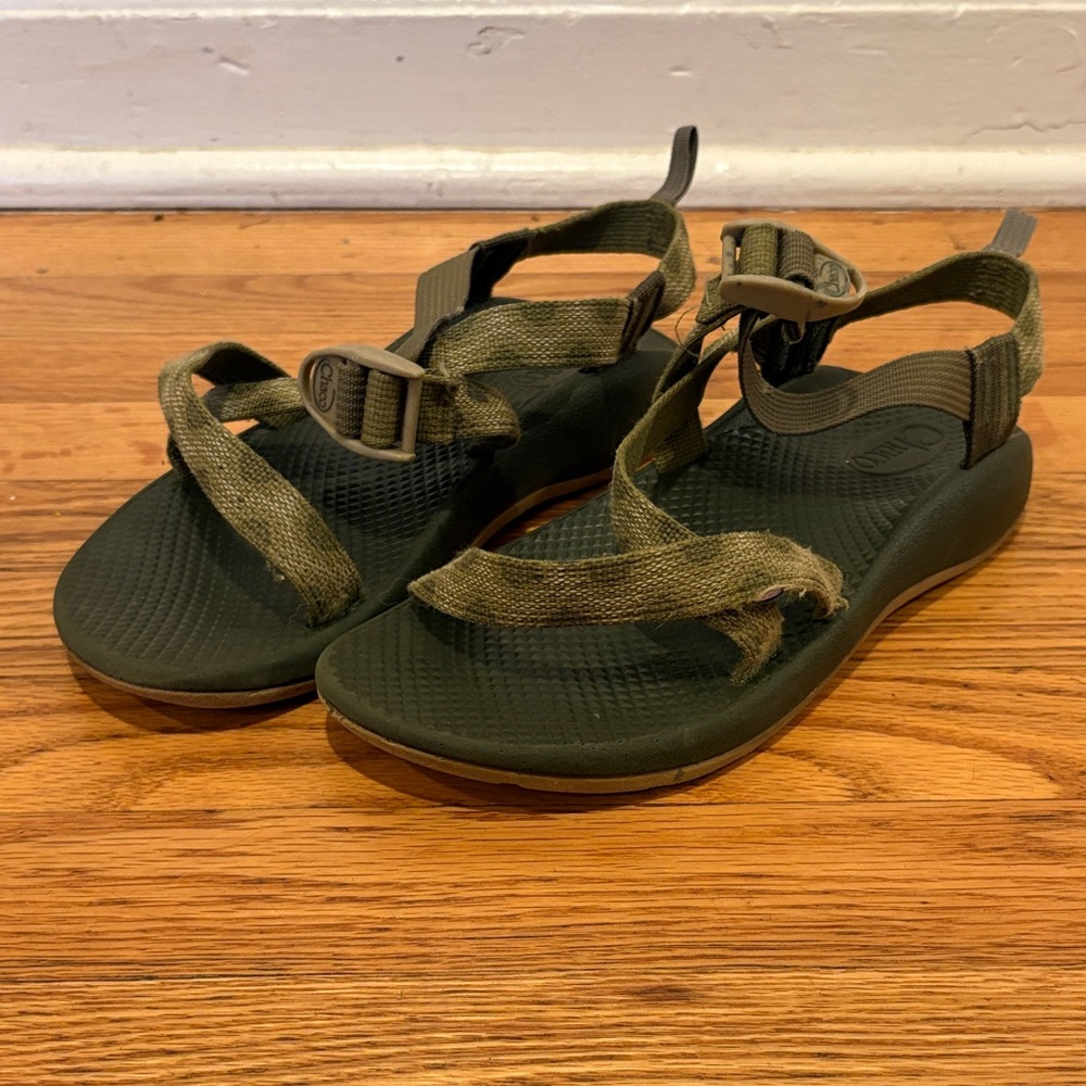 Chaco || Kids Sandals in Olive Green